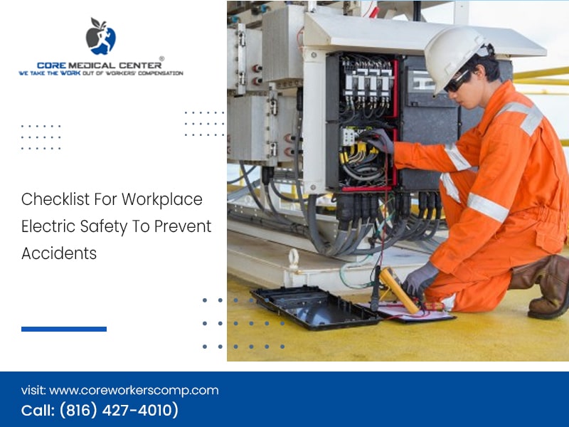 Checklist For Workplace Electric Safety To Prevent Accidents
